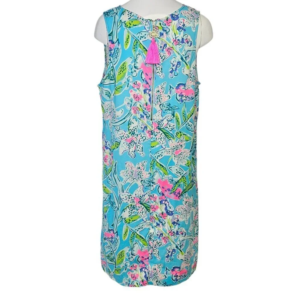 Lilly Pulitzer Kelby Stretch Shift Dress, Multi Colour, Resortwear, Vacation, 10 - Picture 2 of 9